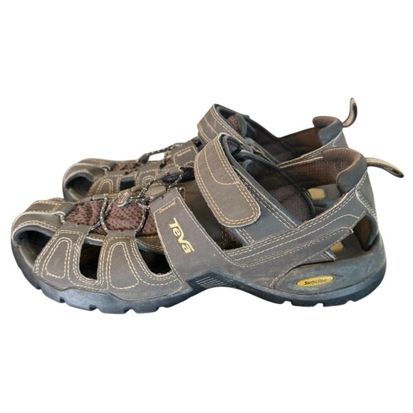 Teva Men's Forebay Fisherman Sandals Size 10 Outdoors Hiking Camping Fishing - Picture 2 of 7